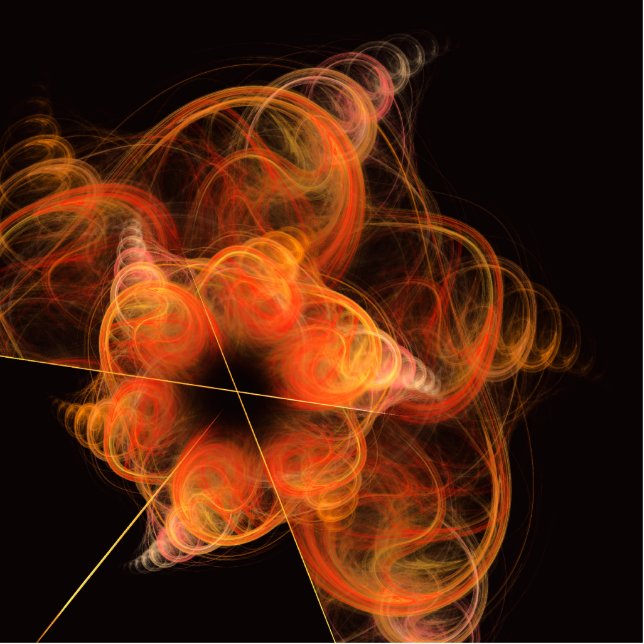 Lightworks Abstracte kunst Staand Fotobeeldje (Voorkant)