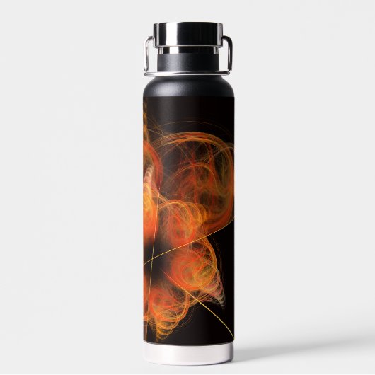 Lightworks Abstracte kunst Waterfles (Achterkant)