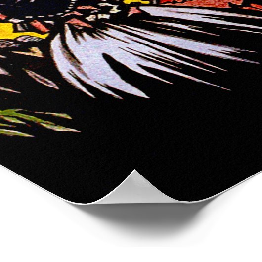 Ligne de Bamako Poster (Hoek)