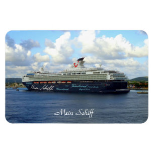 Ligplaats in Bonaire Mein Schiff Magneet
