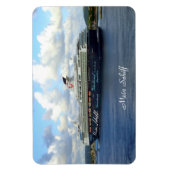 Ligplaats in Bonaire Mein Schiff Magneet (Verticaal)