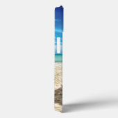 Ligstoelen op strand kussensloop Case-Mate iPhone case (Achterkant / Rechts)