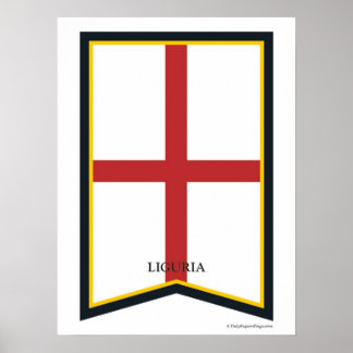 Liguria Italië Regio Poster