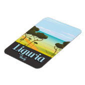 Ligurië Italië reisposter Magneet (Linkerzijde)