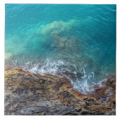 Ligurische golven tegeltje (Voorkant)