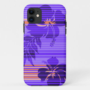 Lihue Hibiscus Stripe Hawaiian iPhone 5Hoesjes Case-Mate iPhone Case