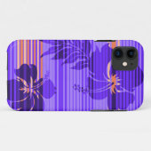 Lihue Hibiscus Stripe Hawaiian iPhone 5Hoesjes Case-Mate iPhone Case (Achterkant (horizontaal))