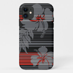 Lihue Hibiscus Stripe Hawaiian iPhone 5Hoesjes Case-Mate iPhone Case
