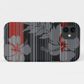 Lihue Hibiscus Stripe Hawaiian iPhone 5Hoesjes Case-Mate iPhone Case (Achterkant (horizontaal))
