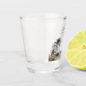 Lihue Kauai foto bruiloft gunst gejuich shot glas (Links)