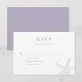 Lihue Wedding RSVP Kaartje (Voorkant / Achterkant)