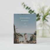Lihue Wedding Save the Date Aankondigingskaart (Staand voorkant)
