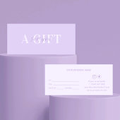 LiIac Lavendel een cadeau voor u Beauty Certificaa