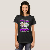 lijden aan fibromyalgie lui luiaard fibromyalgie w t-shirt (Voorkant volledig)