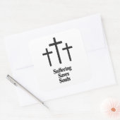 Lijden Redt Ziel Sticker (Envelop)