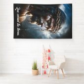 Lijdens- en offerportret  spandoek (Insitu)