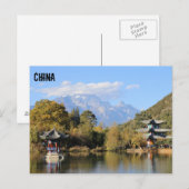Lijiang, China Briefkaart (Voorkant / Achterkant)