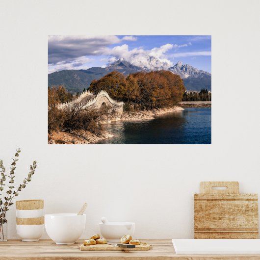 Lijiang, China Poster (Keuken)