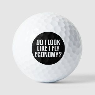 Lijk ik een economyreiziger Funny Quote Golfballen