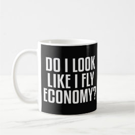 Lijk ik een Economyreiziger Funny Quote Koffiemok