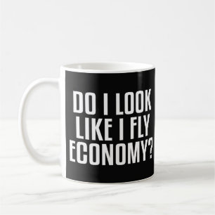 Lijk ik een Economyreiziger Funny Quote Koffiemok