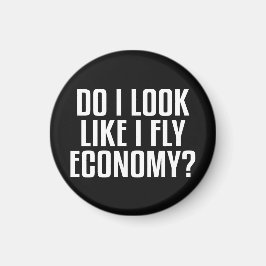 Lijk ik een Economyreiziger Funny Quote Magneet