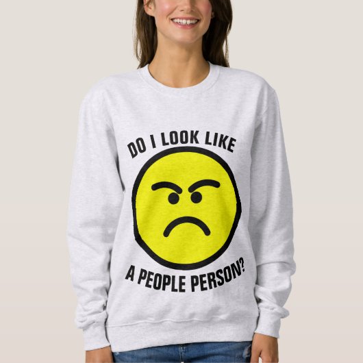 LIJK IK EEN MENSENPERSOON? Grappige T-shirts (Voorkant)