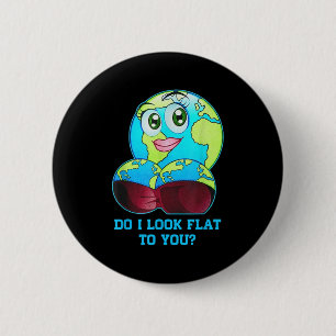 Lijk ik plat voor jou aardse moederdag ronde button 5,7 cm