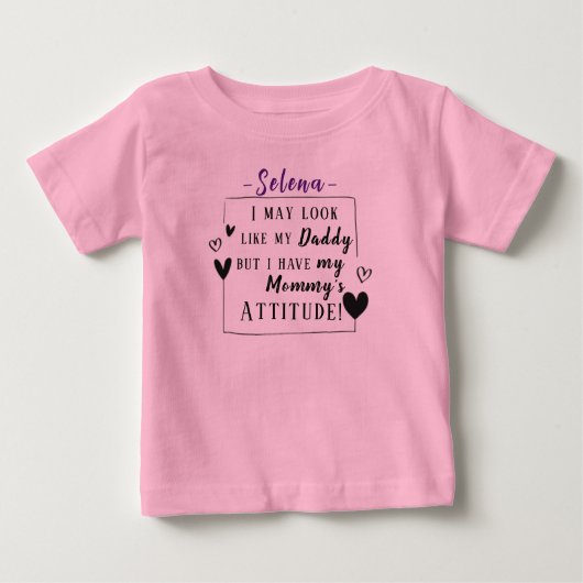 "Lijk op papa, maar ik heb mama's karakter" (Voorkant)