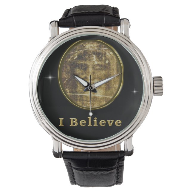 Lijkdoek van Turijn Horloge (Voorkant)