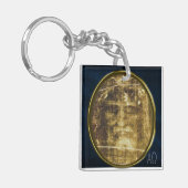Lijkdoek van Turijn Sleutelhanger (Voorkant Links)
