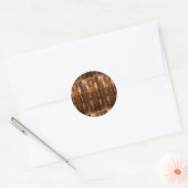 LIJKDOEK VAN TURIN RONDE STICKER (Envelop)