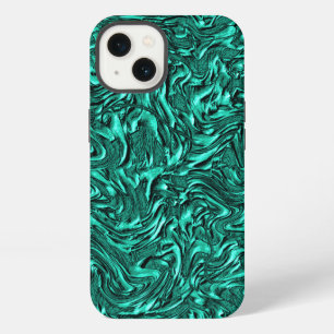 Lijkend op jade groene textuur van de muur iPhone 13 hoesje