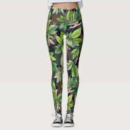 Lijkend op Leaves Branches Camo Pattern Leggings