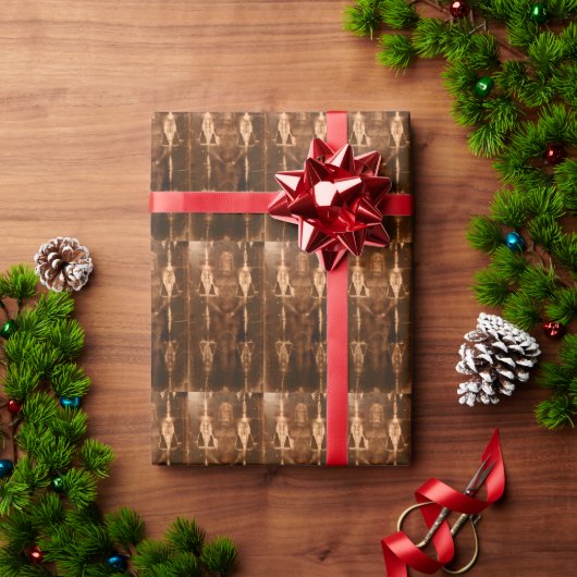 LIJKENDOEK VAN TURIN CADEAUPAPIER (Feestdagen Geschenken)