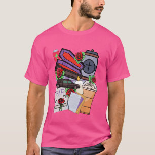 Lijkkoets grappige begrafenisondernemer balsemen m t-shirt