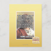 Lijkt legiit briefkaart (Voorkant)