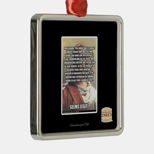 Lijkt legiit metalen ornament (Rechts)