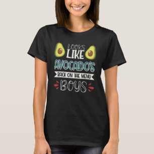 Lijkt op avocado's terug op het menu jongens 3 t-shirt