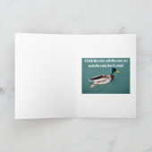 Lijkt op een eend, loopt als een eend en... kaart (Binnen)