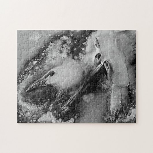 Lijkt op een eend, maar het is niet Abstract Legpuzzel (Horizontaal)