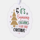 Lijkt veel op kerst ornament kaart (Links)