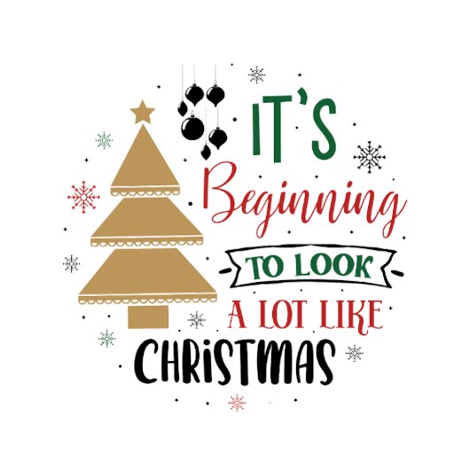 Lijkt veel op kerst ornament kaart