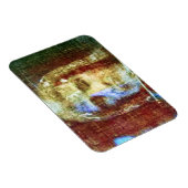 Lijkwade van Turijn Gezicht Jezus Christus Gekleur Magneet (Rechterzijde)