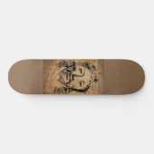 Lijkwade van Turijn Jesus Skateboard (Horizontaal)