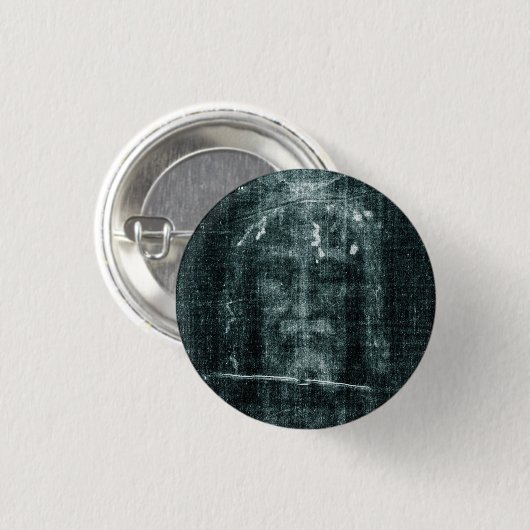 Lijkwade van Turijn (Turijn lijkwade) Jezus Christ Ronde Button 3,2 Cm (Voorkant /achterkant)