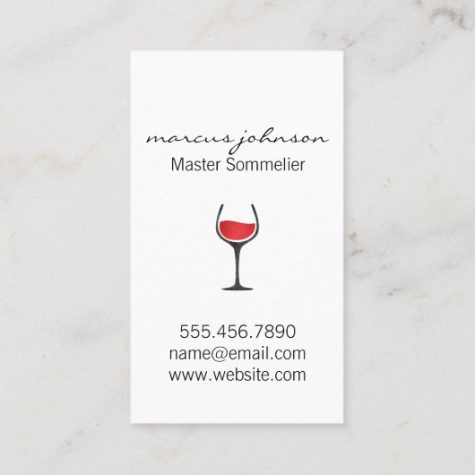 Lijm van vervormd glas visitekaartje (Achterkant)