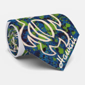 Lijn A Hawaii Honu Stropdas (Opgerold)