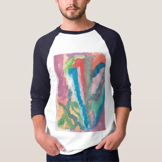 Lijn Abstract T-shirt (Voorkant)