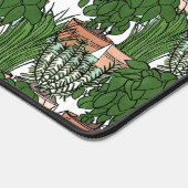 lijn art stijl planten aardewerk planken bureaumat (Hoek)